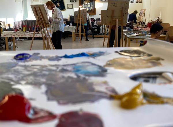 Cursus tekenen / schilderen voor gevorderden maandagmiddag