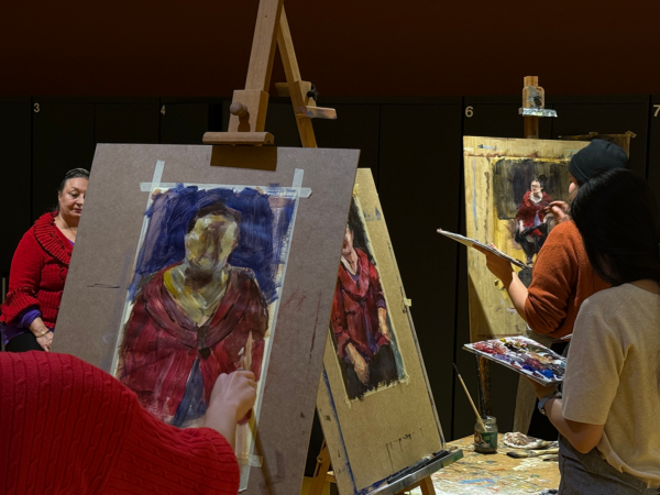 Cursus tekenen / schilderen voor gevorderden maandagochtend